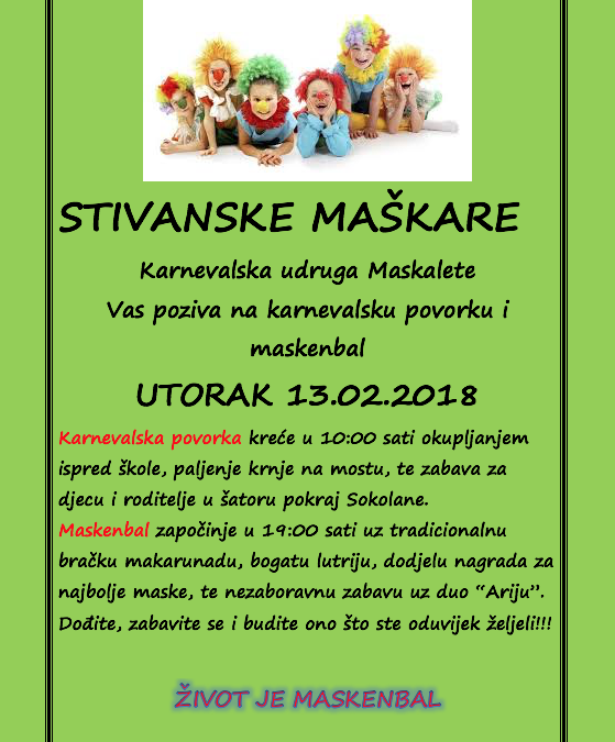 Poziv na maskenbal