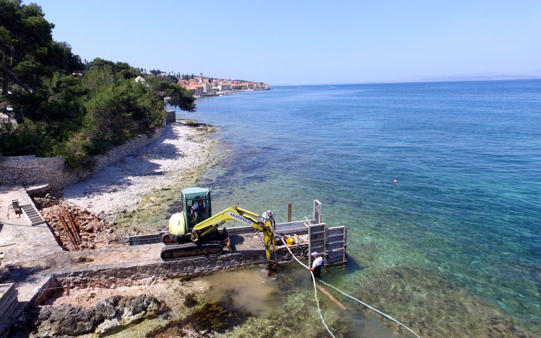 Proširenje mula i montaža Aqualifta